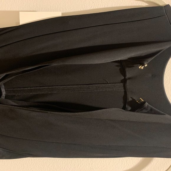 L'AGENCE Crew Neck Knee-Length Dress Size 4 - Picture 5 of 9